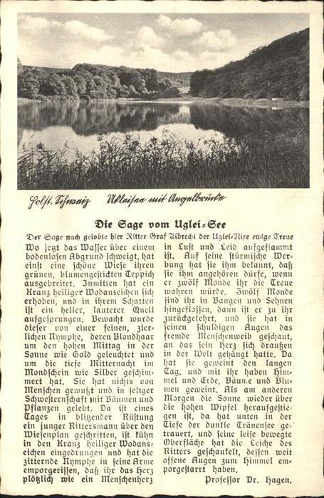 Uglei See Sage Kurhotel zum Uklei H. Grimm