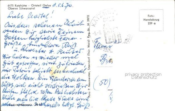 Katzhuette Oelze Oberes Schwarzatal – Bild 2