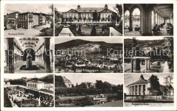 Bad Kissingen Kurhaus Hotel Wandelhalle Regentenbau A