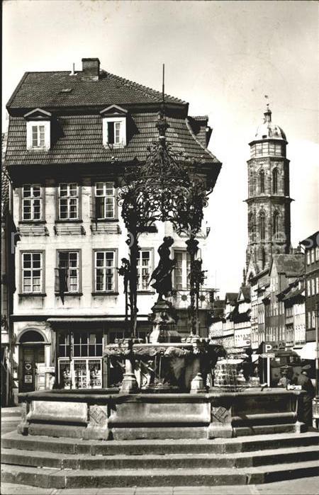 Goettingen Niedersachsen Gänselieselbrunnen