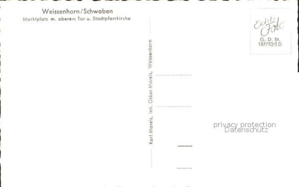 Weissenhorn Marktplatz Pfarrkirche – Bild 2