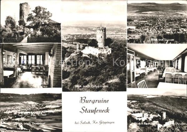 Salach Burgruine Staufeneck