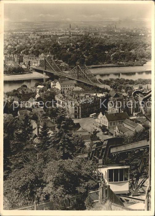 Dresden Schwebeseilbahn Loschwitz Oberloschwitz