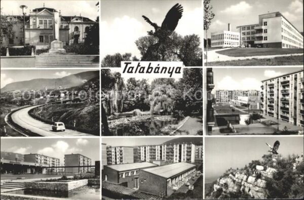 Tatabanya Wohnblöcke Steinadler