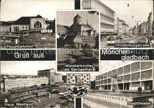 Moenchengladbach Hindenburgstrasse Hauptbahnhof Haus-Wes