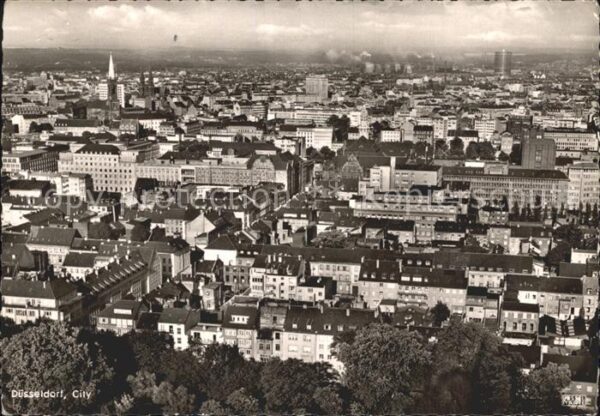 Duesseldorf Fliegeraufnahme