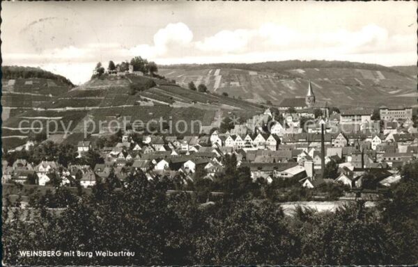 Weinsberg mit Burg Weibertreu