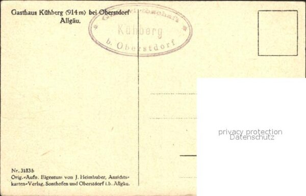 Oberstdorf Kühberg Gasthaus – Bild 2