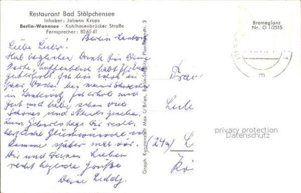 Wannsee Restaurant Bad Sölpchensee – Bild 2