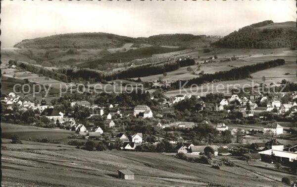 Gersfeld Rhoen mit Himmeldunk- Teufels- und Simmelsber