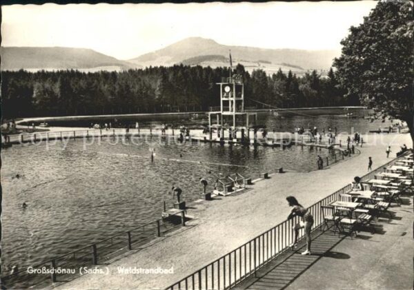 Grossschoenau Sachsen Waldstrandbad