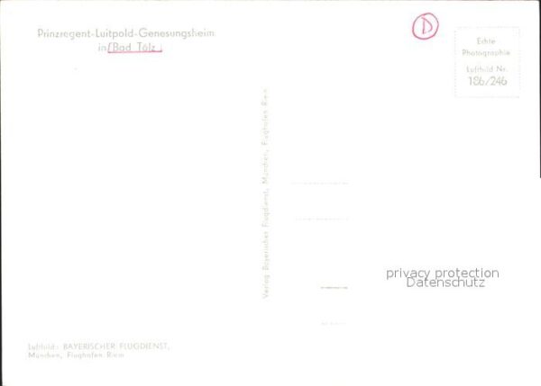 Bad Toelz Fliegeraufnahme mit Luitpold Genesungsh – Bild 2