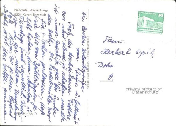 Baerenfels Erzgebirge HO Hotel Felsenburg – Bild 2