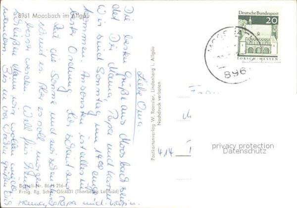 Moosbach Sulzberg Fliegeraufnahme – Bild 2