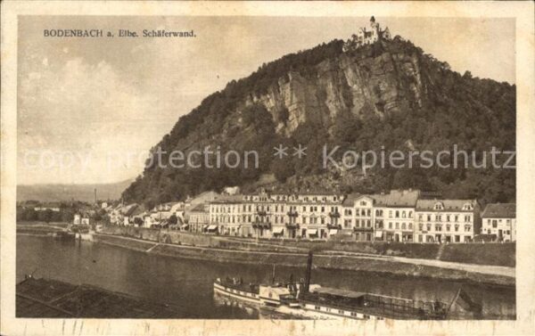 Bodenbach Eifel Elbepartie Schäferwand