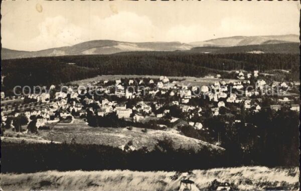 Hahnenklee-Bockswiese Harz Blick vom Bochsberg