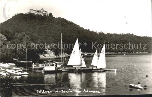Edersee mit Schloss Waldeck