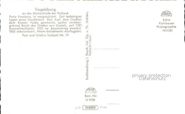 Vogelsburg Volkach an der Mainschleife – Bild 2