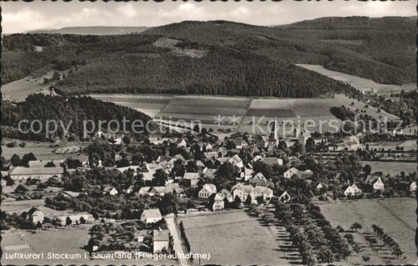 Stockum Sauerland Fliegeraufnahme