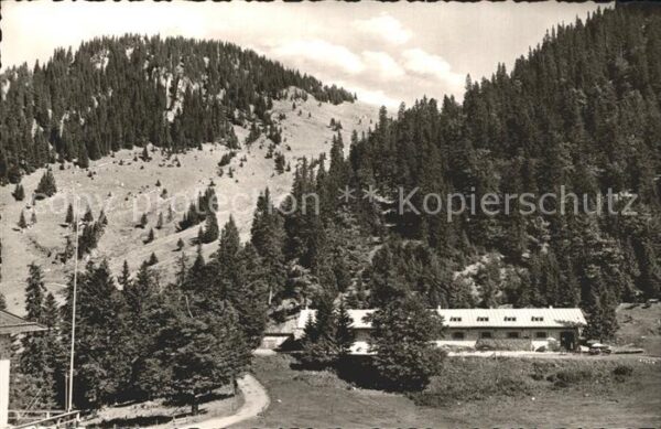 Spitzingsee Jubiläumshütte mit Rauhkopf