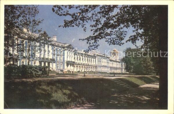Pushkin Ekatarina Palast früher und heute