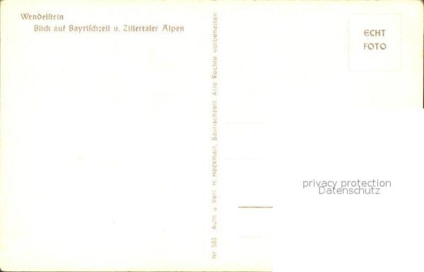 Wendelstein Berg mit Bayrischzell und Zillertaler Alpen – Bild 2