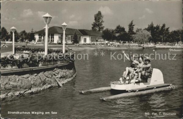 Waging See Strandkurhaus Paddelboot