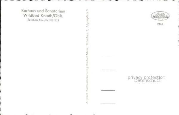 Wildbad Kreuth Kuhraus uns Sanatorium – Bild 2