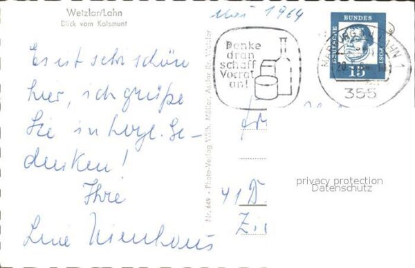 Wetzlar Blick vom Kalsmunt – Bild 2
