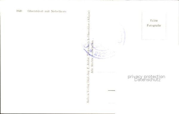 Oberstdorf mit Nebelhorn – Bild 2