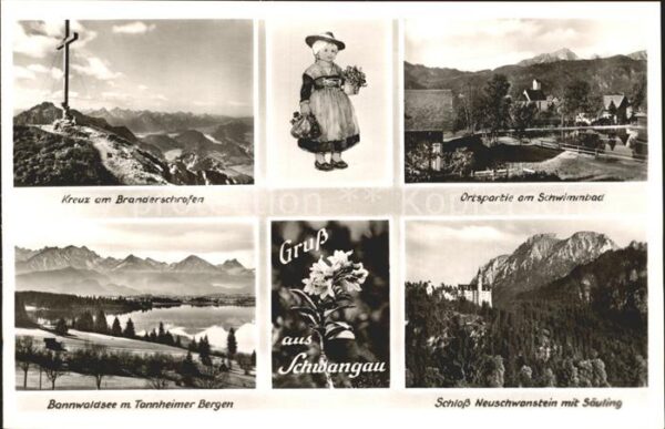 Schwangau Kreuz am Branderschrofen Bannwaldsee Sc
