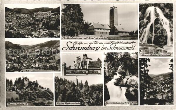 Schramberg Ruine Schilteck Ruine Falkenstein Wasse