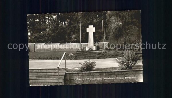 Wuennenberg Bad Ehrenmal