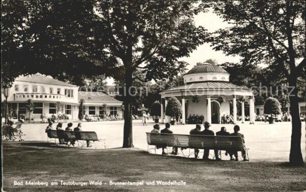 Bad Meinberg Brunnentempel und Wandelhalle