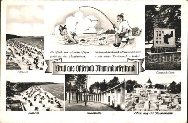 Timmendorfer Strand Gedenkstein Strandhalle Trinkhalle Stra