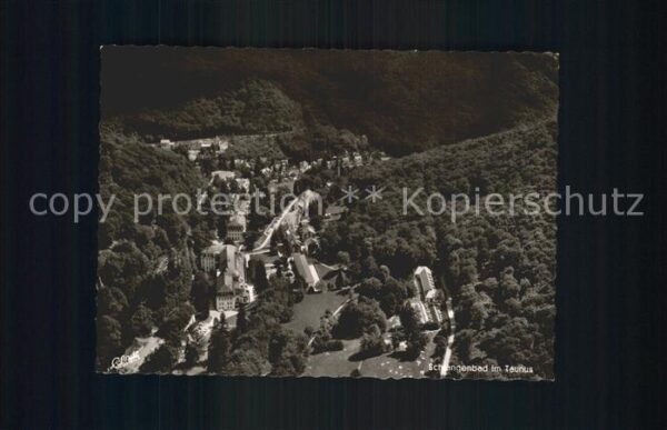 Schlangenbad Taunus Fliegeraufnahme