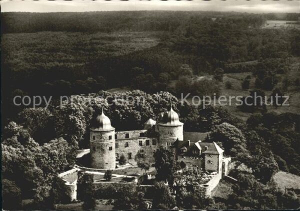 Sababurg Dornröschenschloß im Reinhardswald Flie
