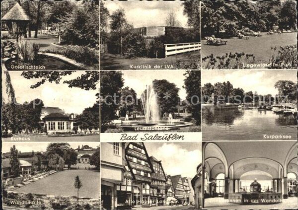 Bad Salzuflen Kurhaus Kurpark Wandelhall