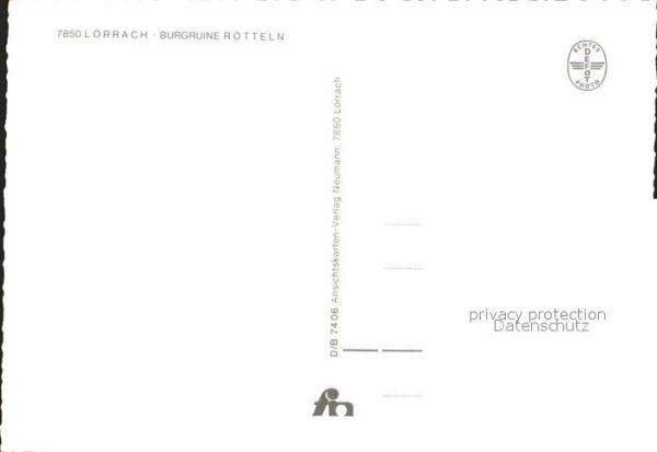 Loerrach Burgruine Rötteln – Bild 2