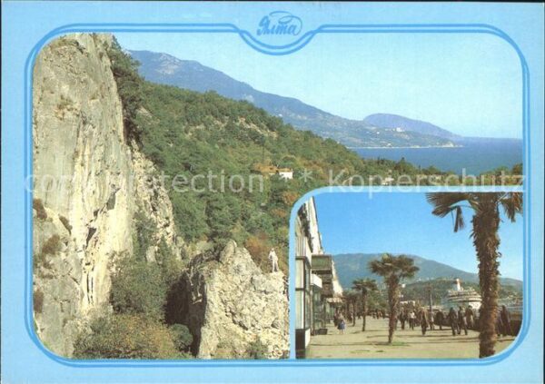 Jalta Yalta Krim Crimea Seepromenade