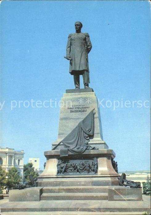 Sewastopol Krim Crimea Denkmal Admiral Nachimow