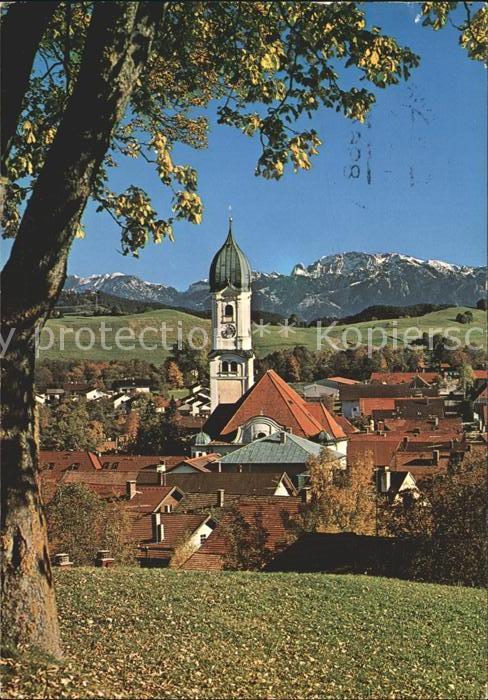 Nesselwang mit Ammergauer Alpen