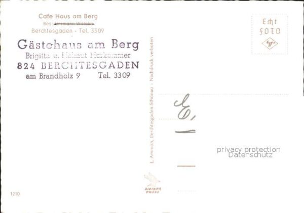 Berchtesgaden Cafe Haus am Berg Terrasse – Bild 2