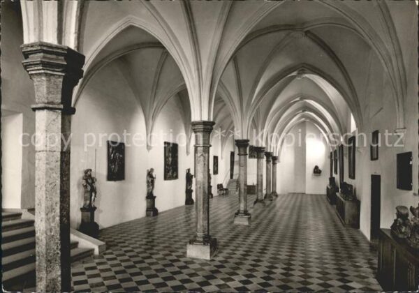 Berchtesgaden Schloß Frühgotische Halle