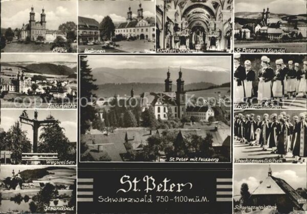 St Peter Schwarzwald mit Feldberg Trachten Kandel