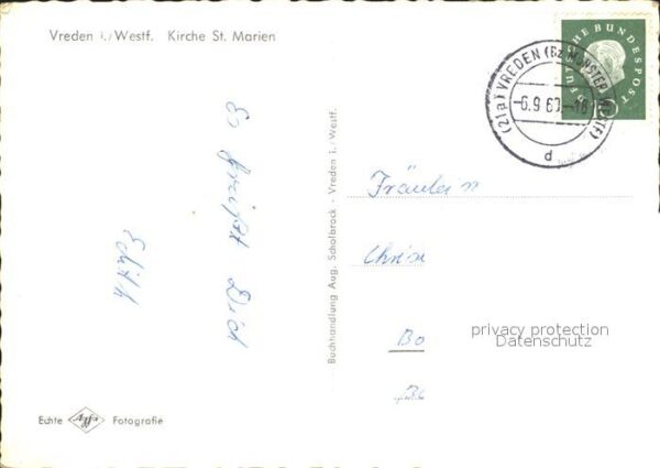 Vreden Kirche St. Marien innen – Bild 2