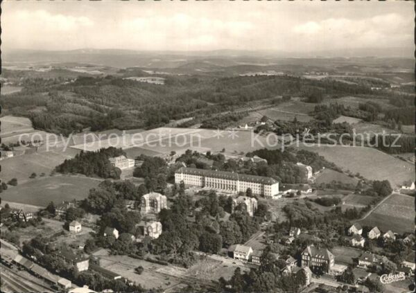 Waldbroel Fliegeraufnahme mit Krankenhasu