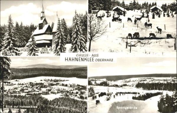 Hahnenklee-Bockswiese Harz Kirche Sportgelände