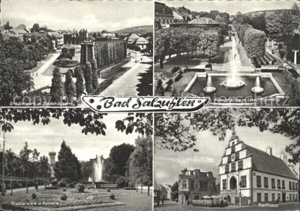 Bad Salzuflen Hauptallee Gradierwerk Badehäuser