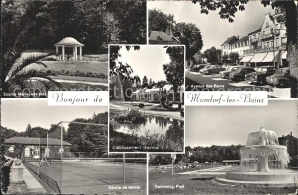 Mondorf-les-Bains Swimming- Pool Courte de tennis Avenue
